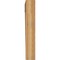 Ekena Millwork Traditional Block Rough Sawn Bracket, Western Red Cedar, 6"W x 34"D x 38"H BKT06X34X38TRA05RWR - alternate 2